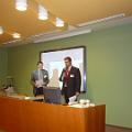 Konferencja I@P 2012  Od lewej: prof. W. Chmielarz, dr T. Parys