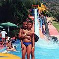 Kreta23  Ja i Rafał w aquaparku